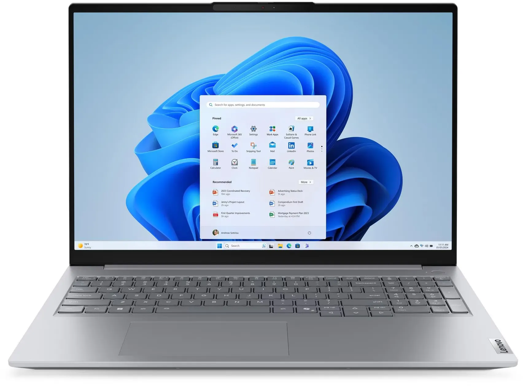 Ноутбук Lenovo ThinkBook 16 G9 IRL (21US005RRA) (UA)