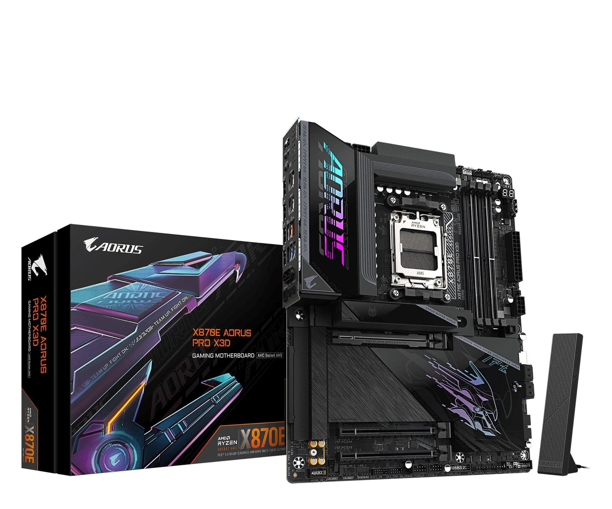 Материнська плата Gigabyte X870E A PRO X EU
