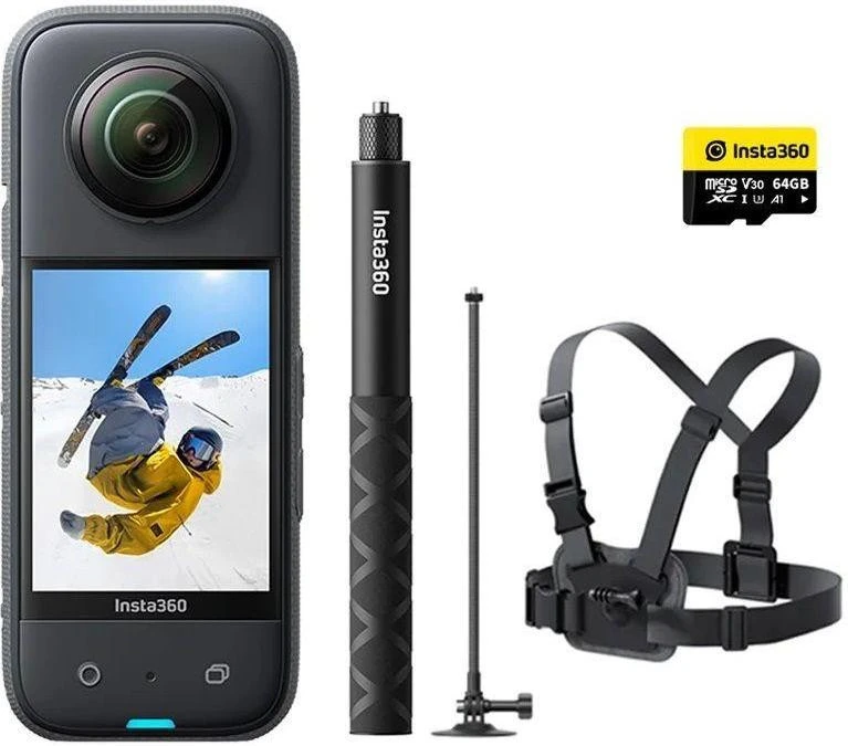 Екшн камера Insta360 X3 All-Purpose Kit (CINSAAQT)