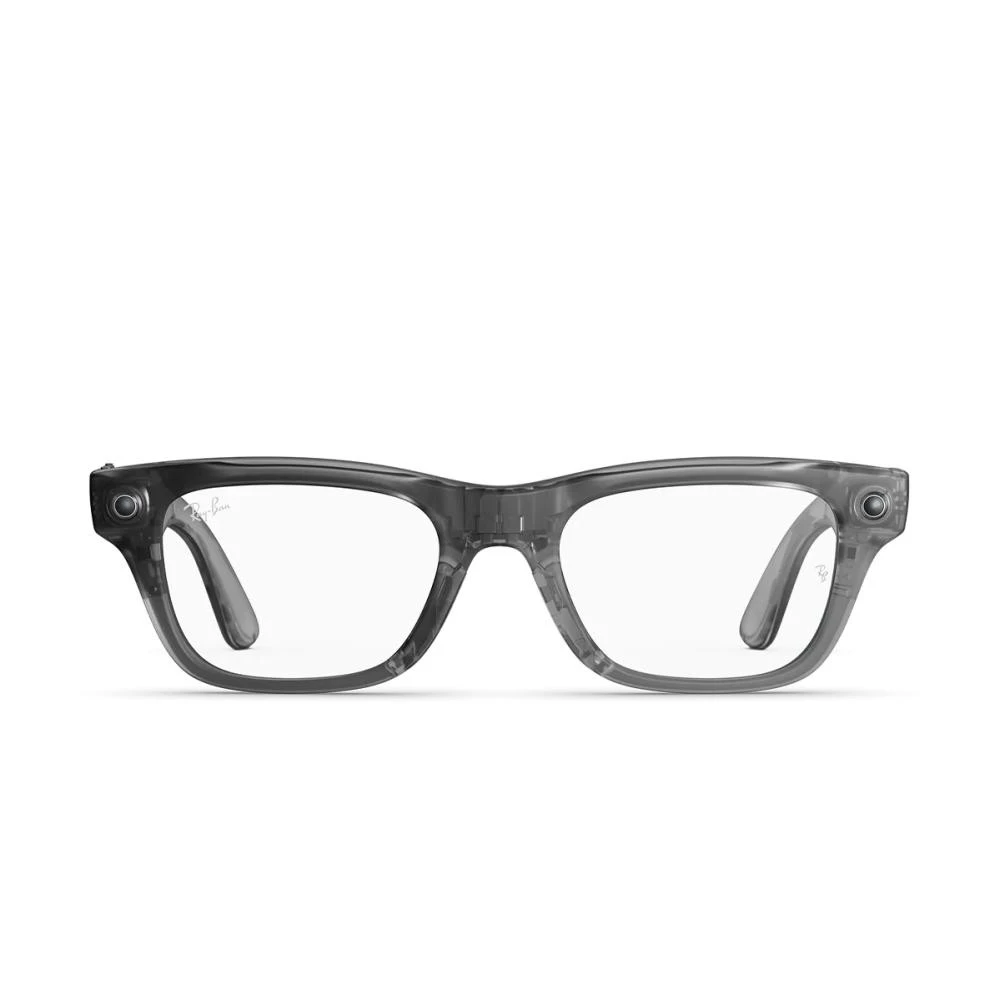 Ray-Ban Meta Blayzer Optics Gen2 Standard Matte Transparent Ice Grey / Clear (RW7001 8529 50-19)