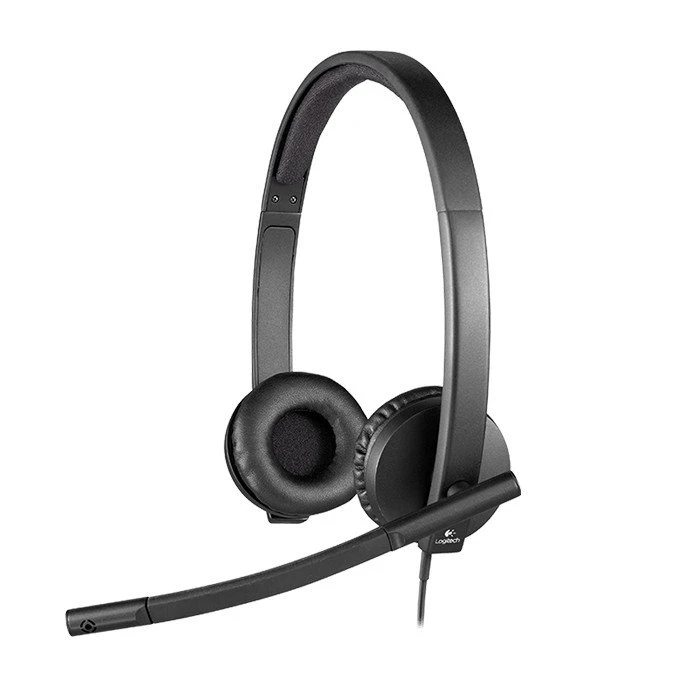 Спеціалізована гарнітура Logitech H570e Stereo Black (981-000575)