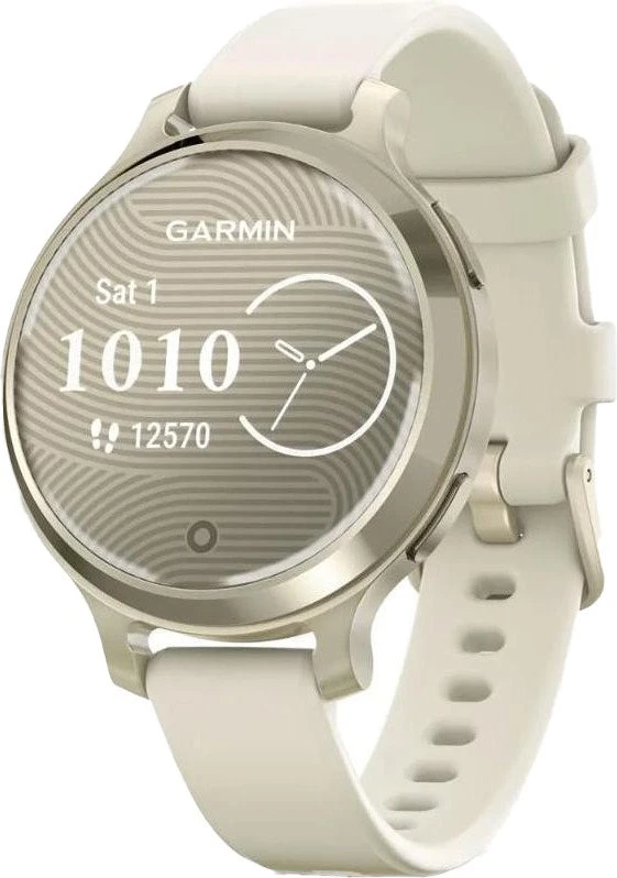 Смарт-годинники Garmin Lily 2 Active Lunar Gold with Bone Silicone Band (010-02891-00/50)