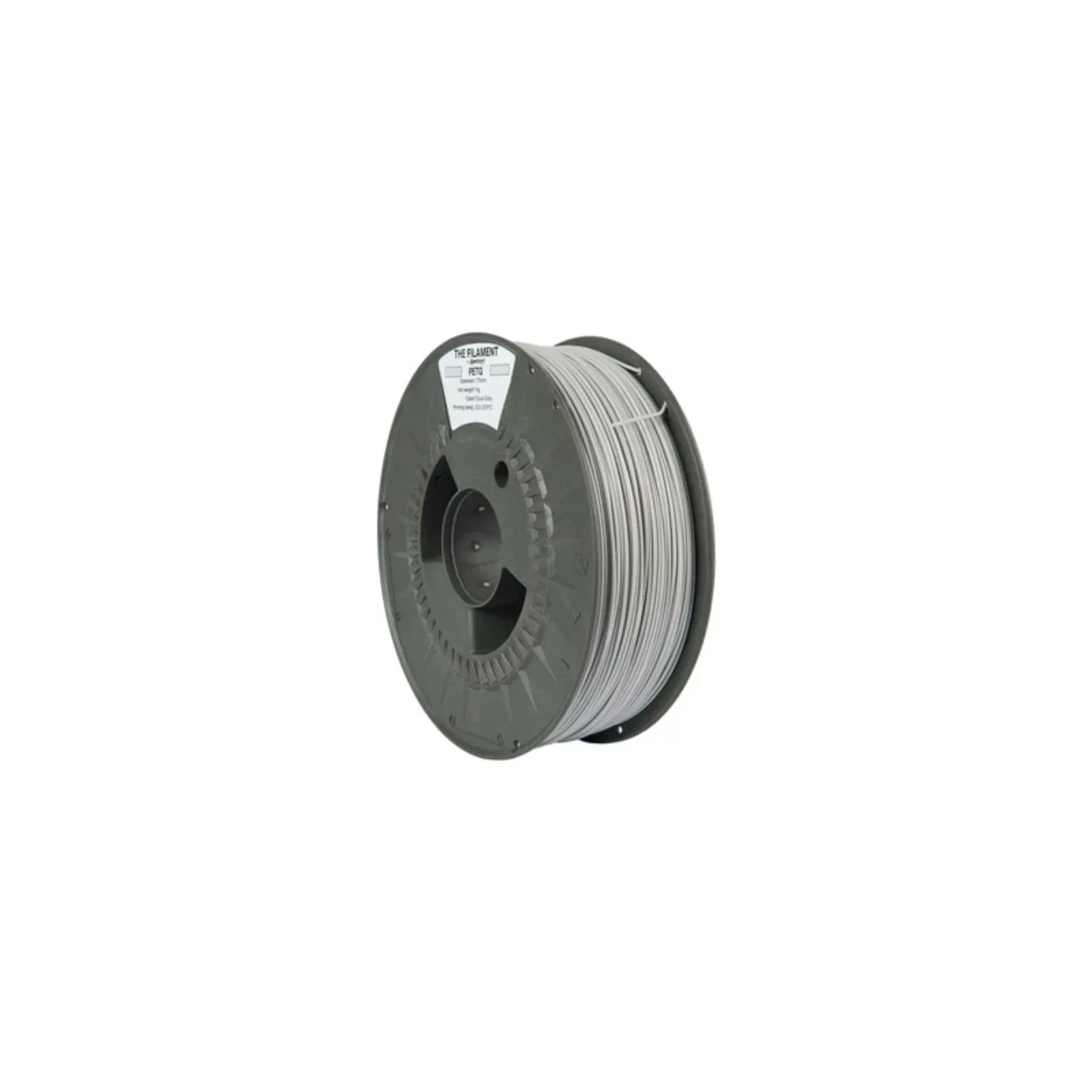 Пластик для 3D-принтера The Filament PETG 1.75mm CLOUD GREY 1kg (TF-24018) (UA)