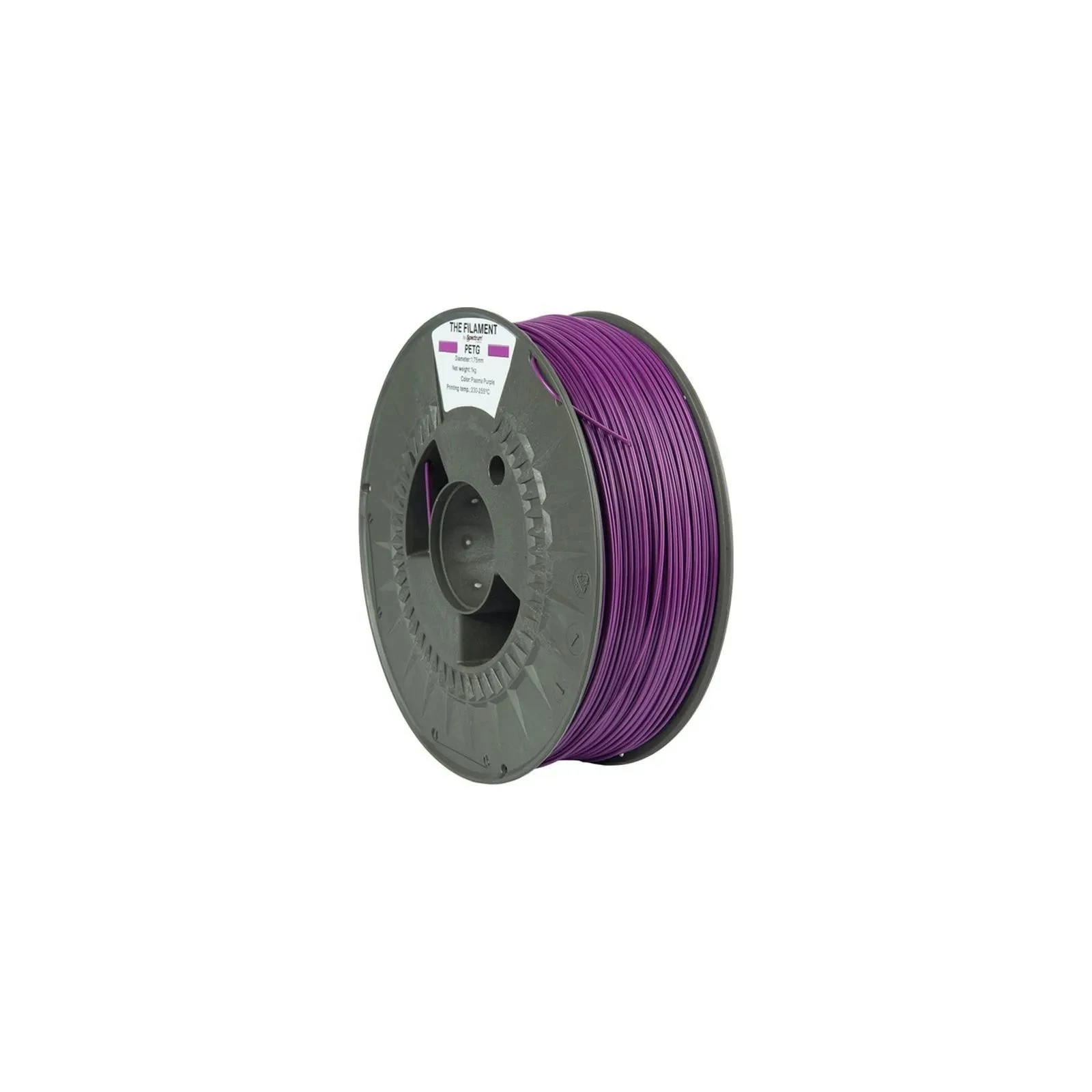 Пластик для 3D-принтера The Filament PETG 1.75mm PLASMA PURPLE 1kg (TF-24026) (UA)