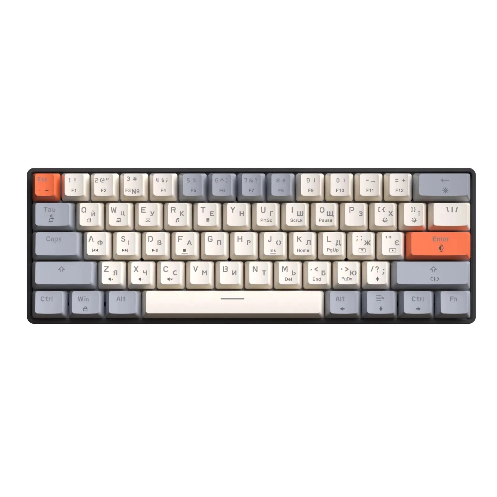 Клавиатура GamePro MK130 V2 Infinity QLAB Sakura Linear RGB USB UA Black (MK130-V2-B-QS) (UA)