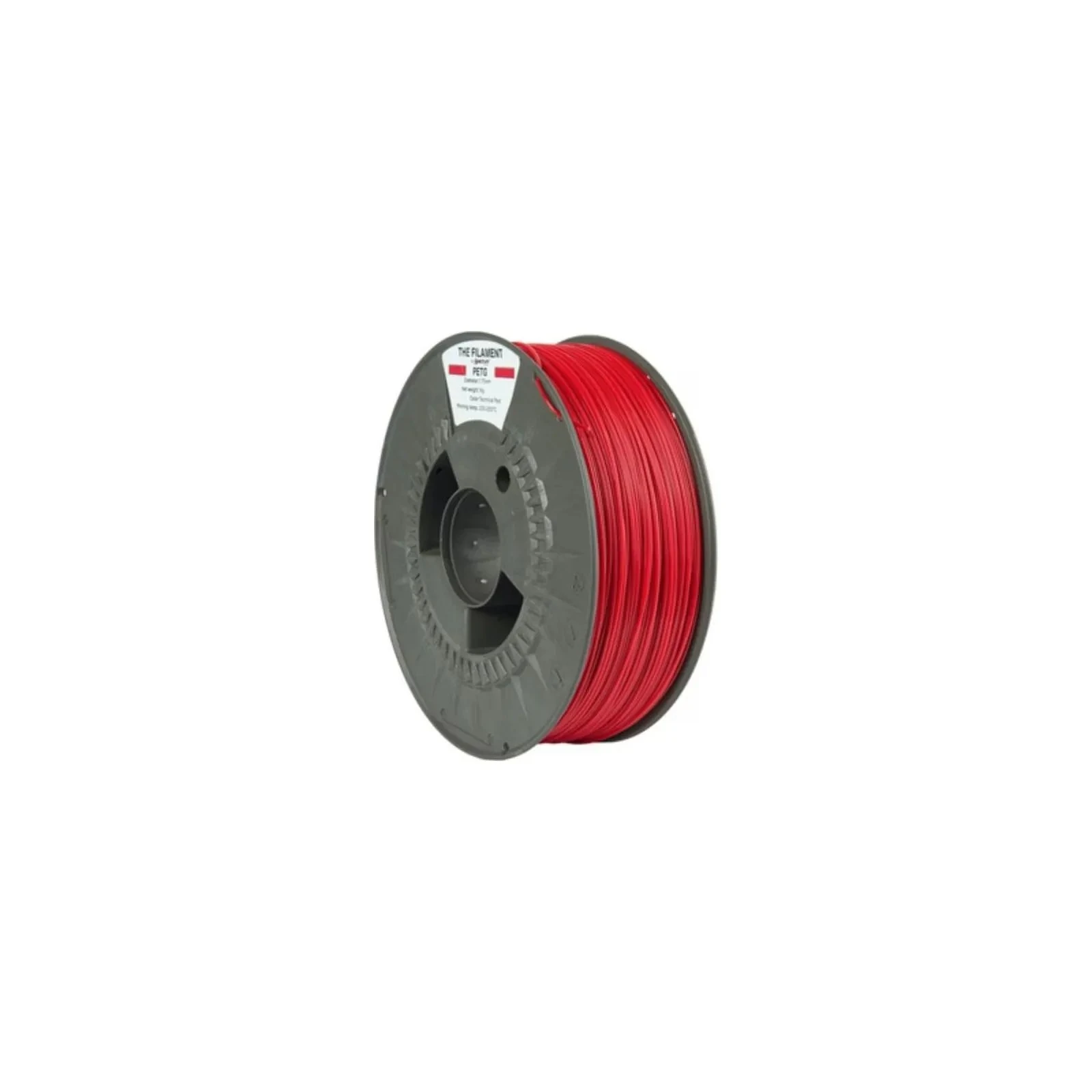 Пластик для 3D-принтера The Filament PETG 1.75mm TECHNICAL RED 1kg (TF-24020) (UA)