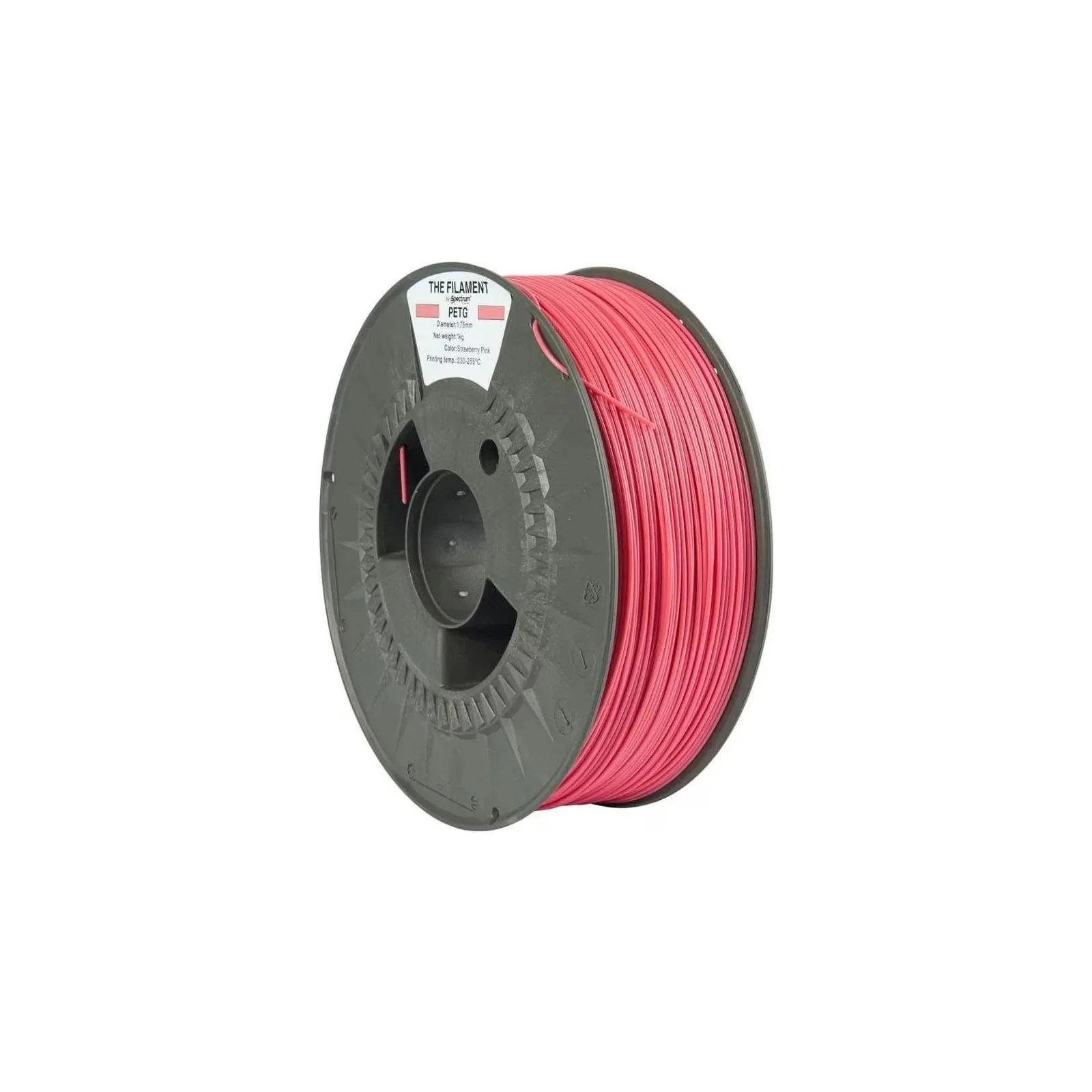 Пластик для 3D-принтера The Filament PETG 1.75mm STRAWBERRY PINK 1kg (TF-24025) (UA)