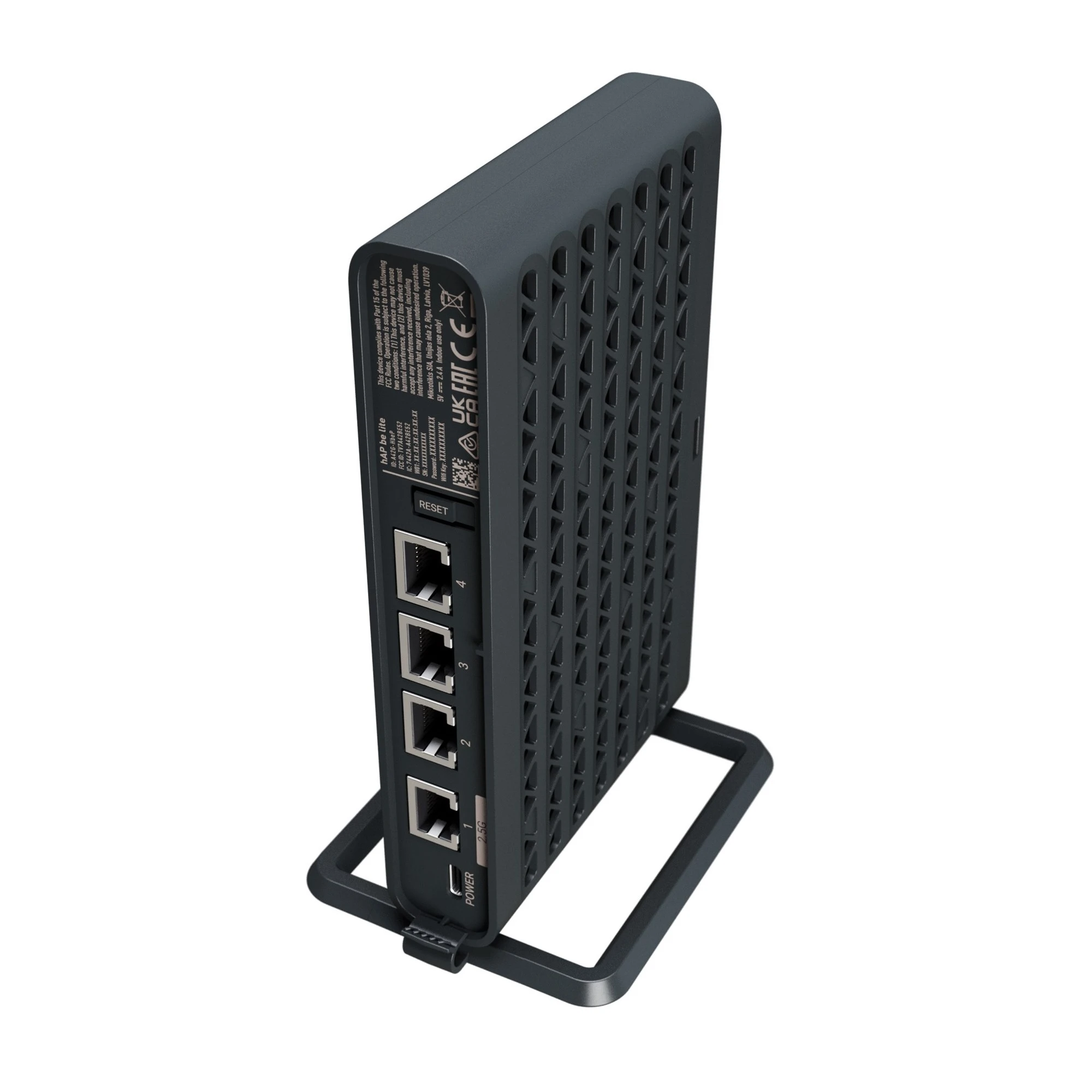 Безпровідний маршрутизатор MikroTik hAP be lite (A42G-HbeP) (UA)