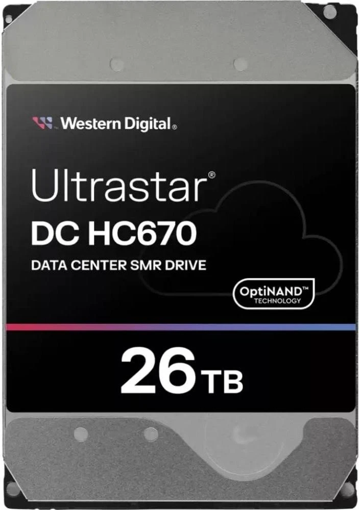 Жорсткий диск WD Ultrastar DC HC670 26 TB (0F61452, WSH722626ALN607) (UA)