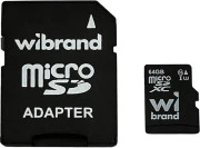 Wibrand 64 GB microSDXC (WICDXU3/64GB-A) (UA)