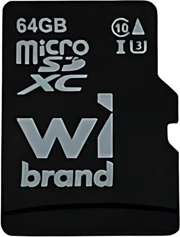 Карта пам'яті Wibrand 64 GB microSDXC (WICDXU3/64GB) (UA)