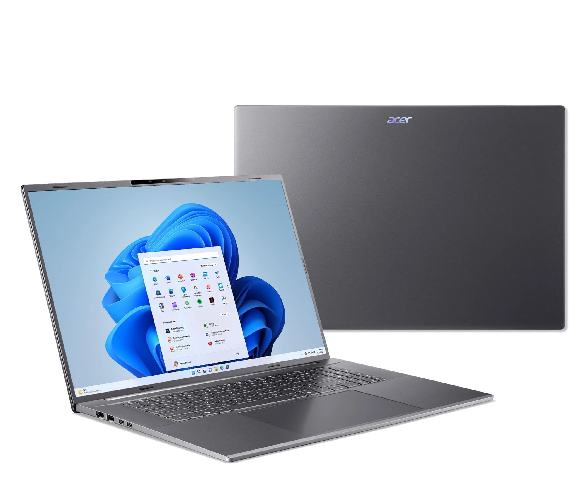 Ноутбук Acer Aspire 18 Ultra 9-386H/16GB/512/Win11 (A18-I71M || NX.JZEEP.002)