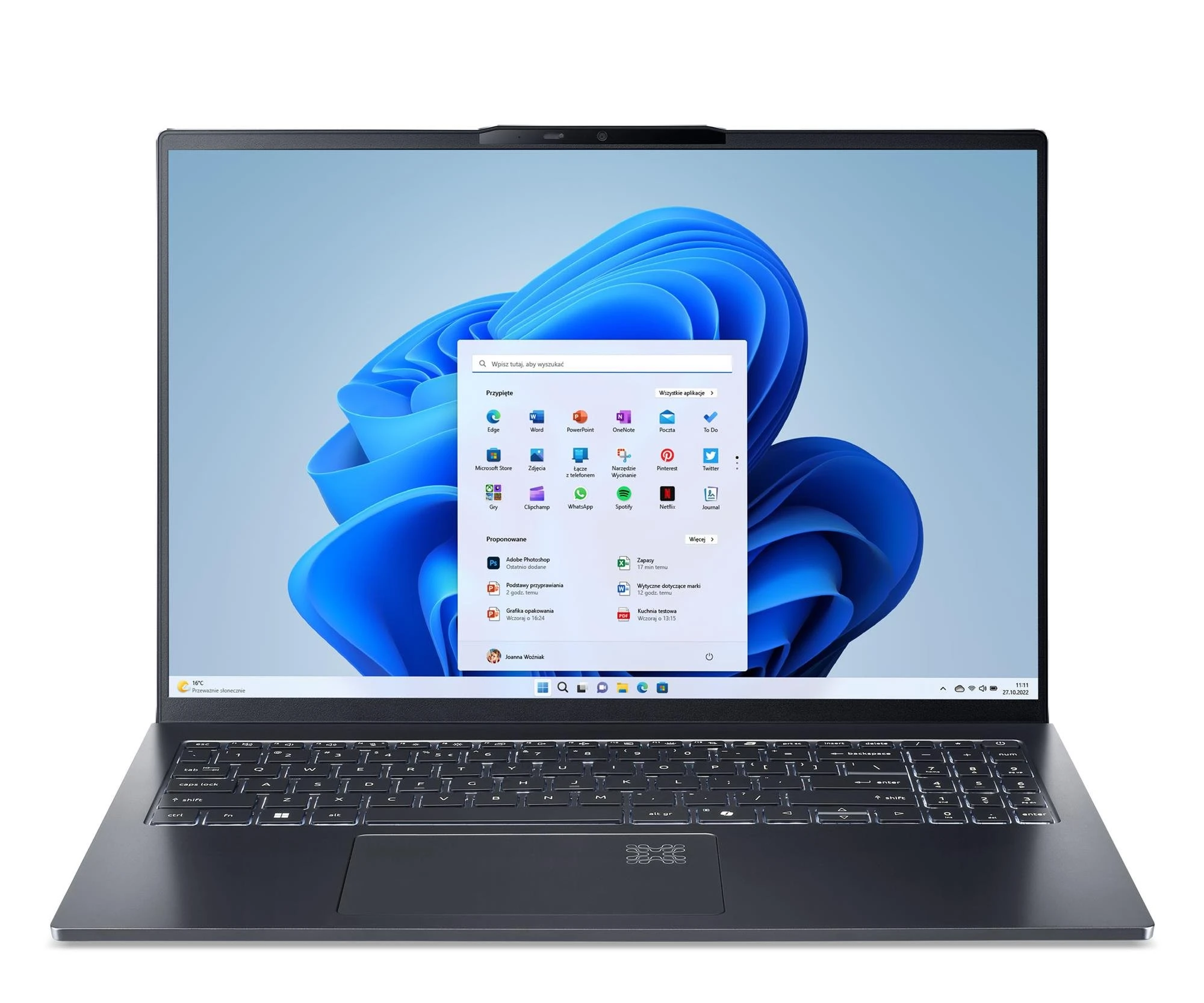 Ноутбук Acer Swift Go 16 AI 7 350/32GB/1TB/W11 OLED (SFG16-61 || NX.JCREP.004)