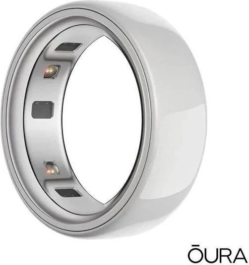 Смарт-кільце Oura Ring 4 Ceramic Cloud Size 5 (JZ90-57460-05)