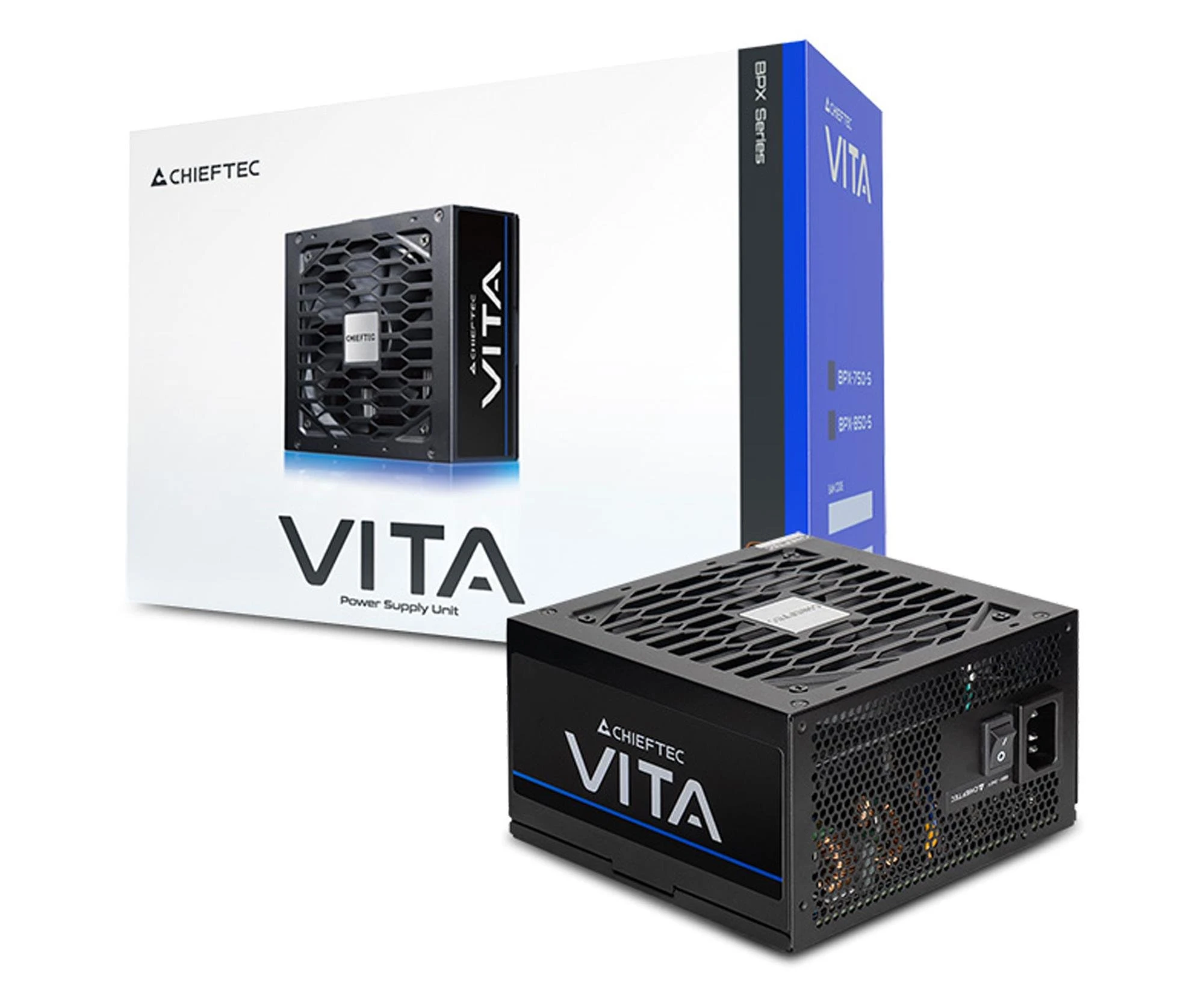 Блок питания Chieftec VITA 650W 80 Plus Bronze (BPX-650-S) EU
