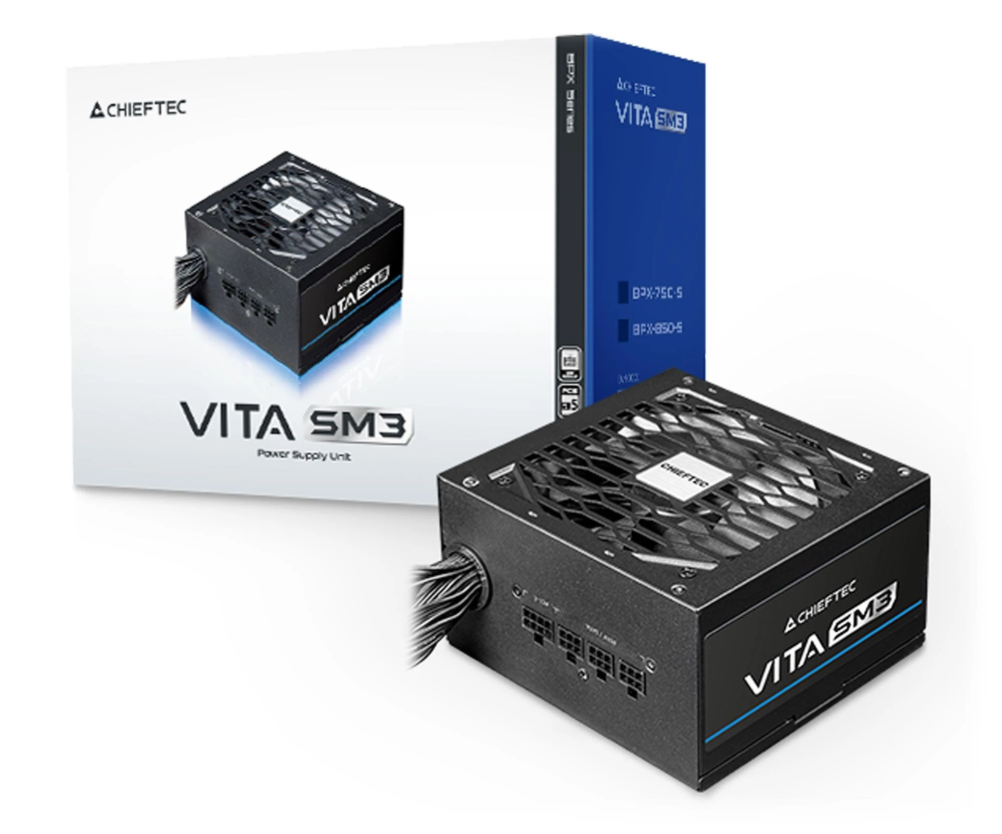 Блок питания Chieftec Vita SM3 650W 80 Plus Bronze (BPX-650-C) EU