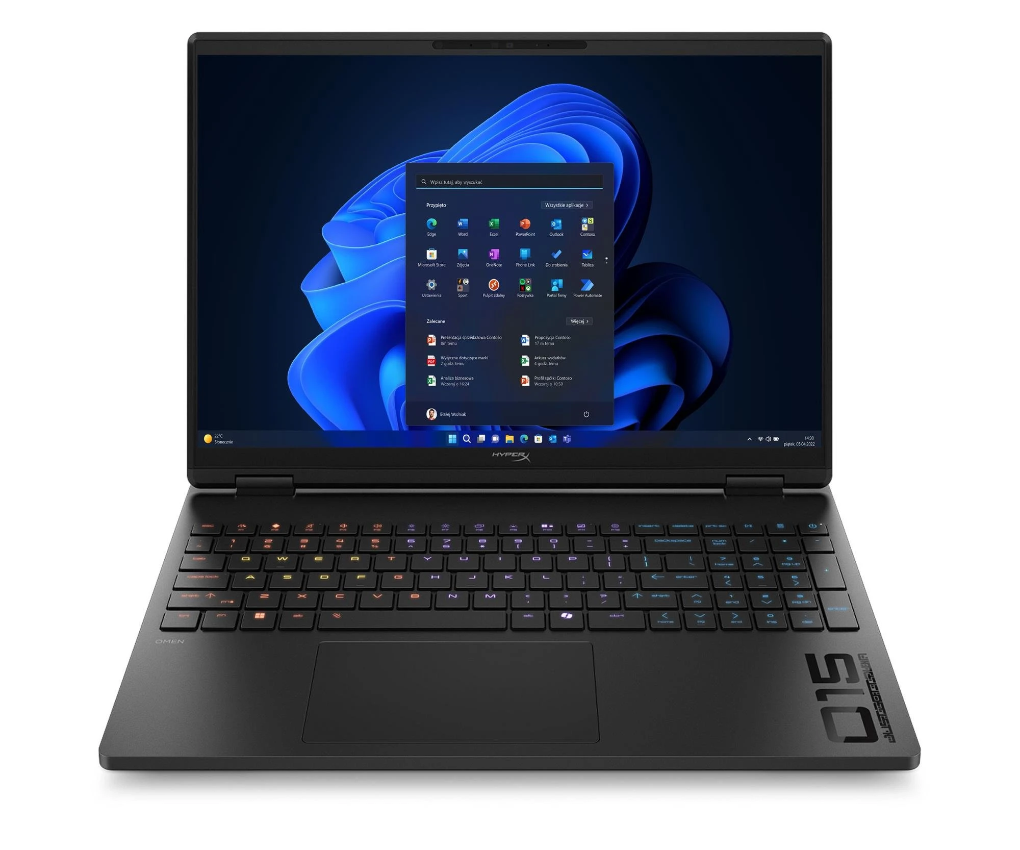 Ноутбук HyperX OMEN 15 Ultra 9-386H/16GB/2TB/Win11X RTX5070 OLED 120Hz (15-ga0098nwx (DP6T7EA))