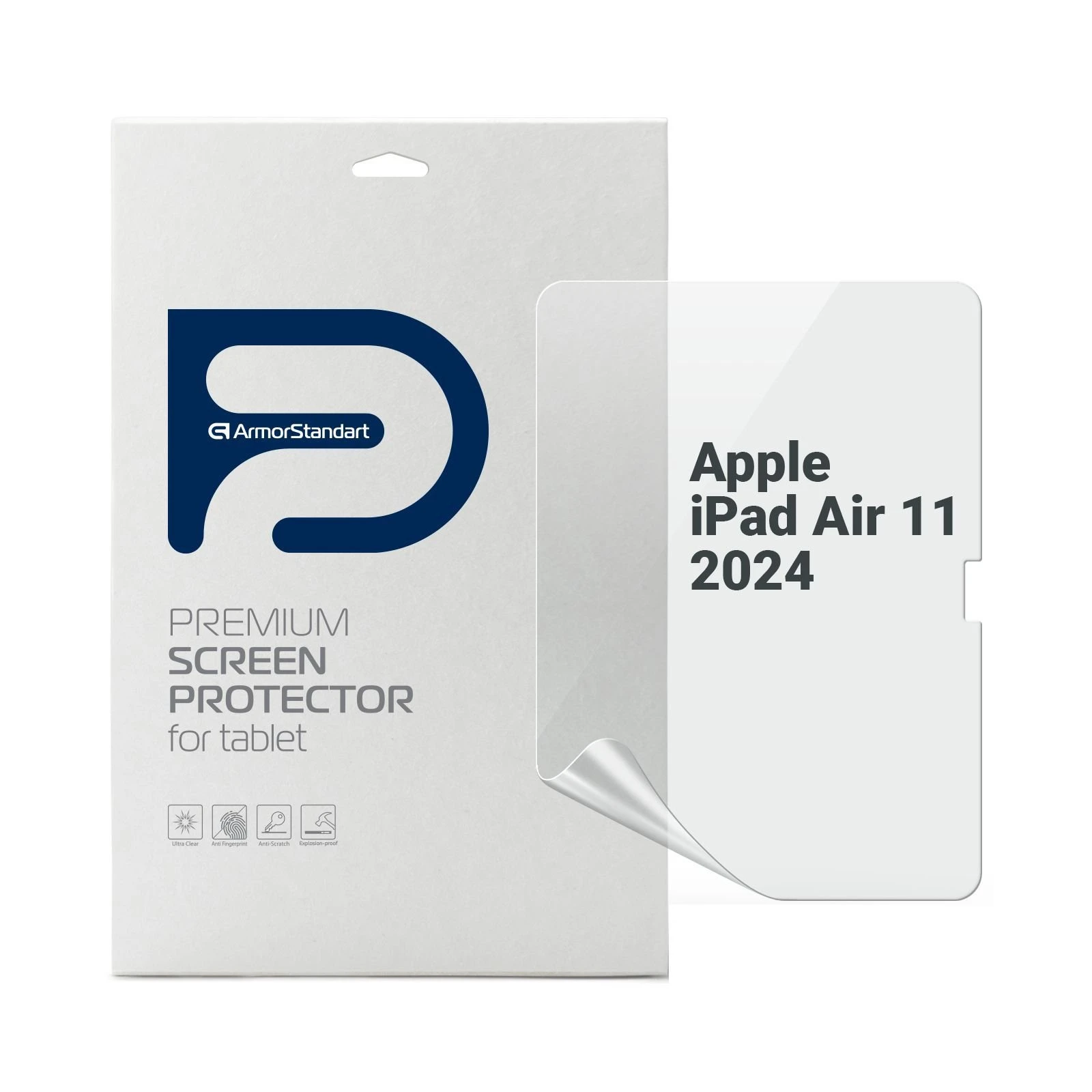 Плівка захисна Armorstandart Anti-Blue Apple iPad Air 11 2024 (ARM74650) (UA)