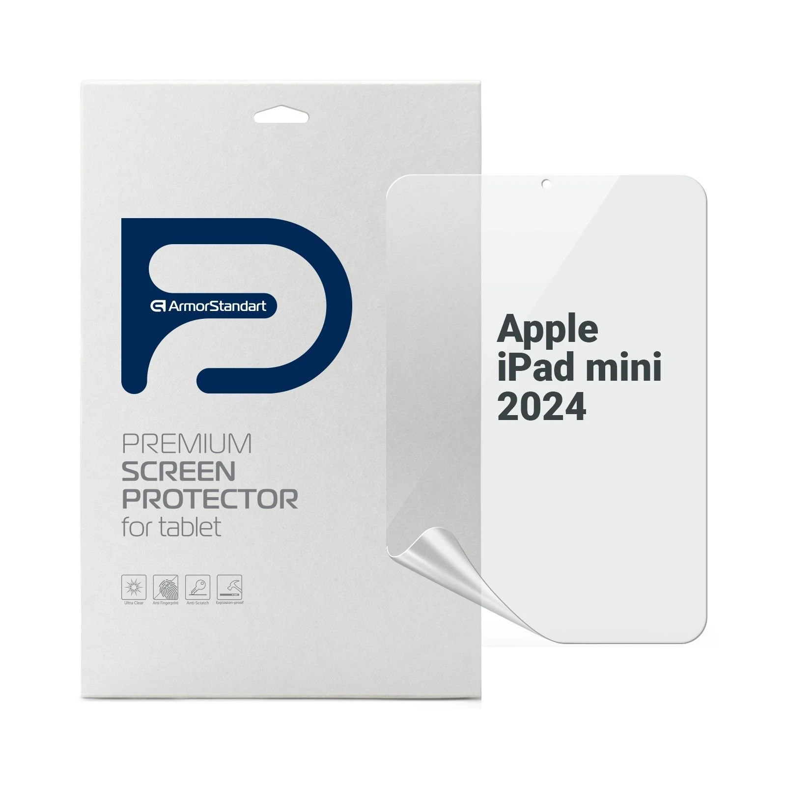 Плівка захисна Armorstandart Anti-Blue Apple iPad mini 2024 (ARM76347) (UA)