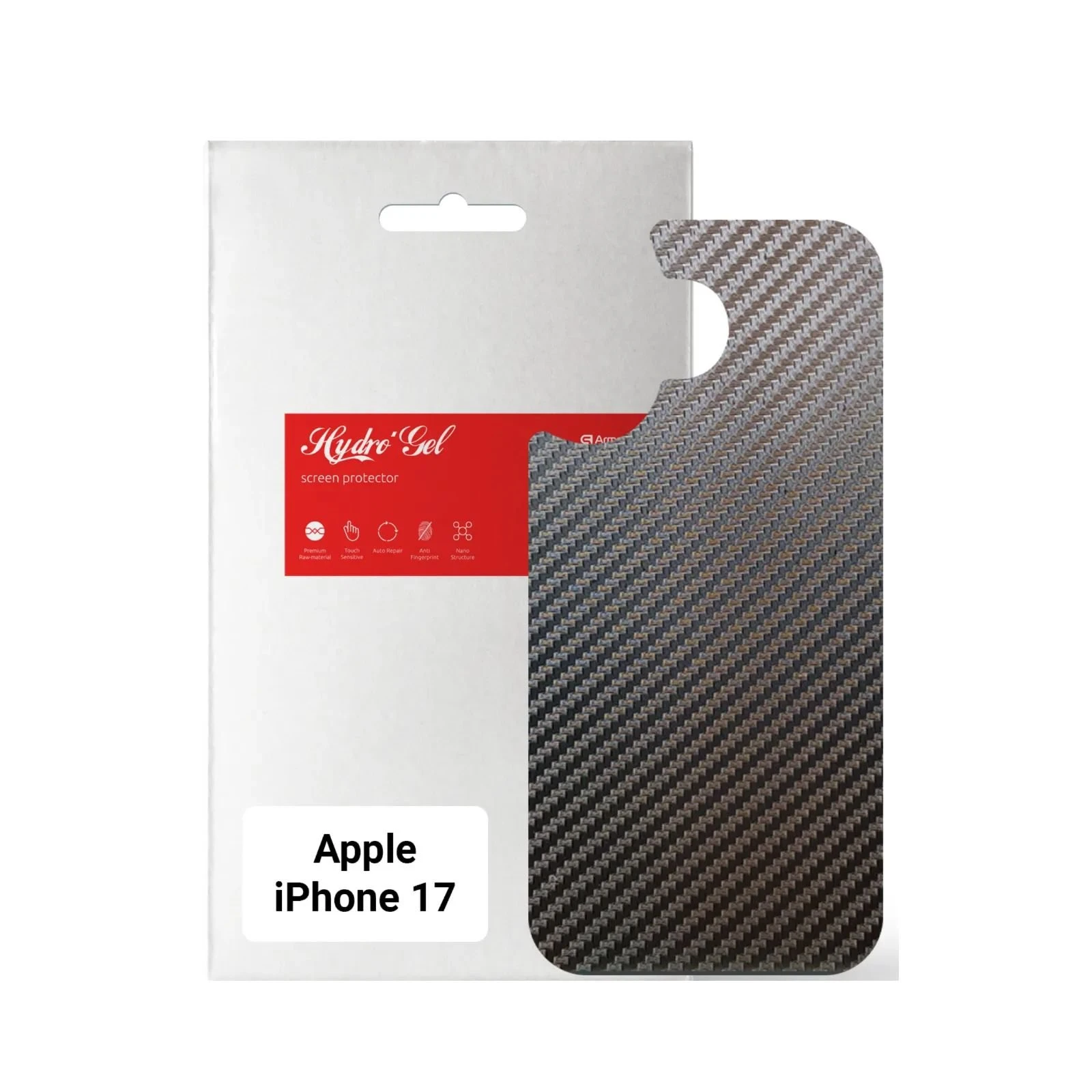 Плівка захисна Armorstandart Back panel Carbone Apple iPhone 17 (ARM86191) (UA)