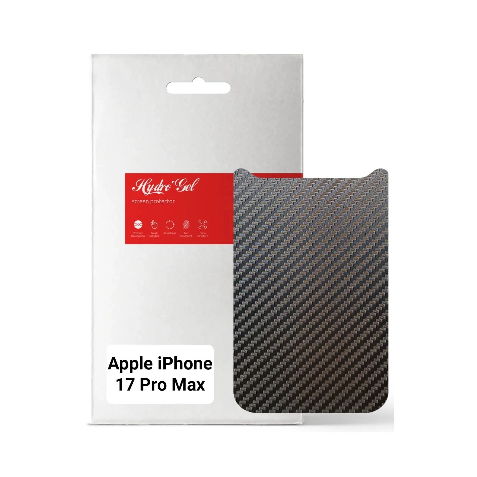 Плівка захисна Armorstandart Back panel Carbone Apple iPhone 17 Pro Max (ARM86199) (UA)