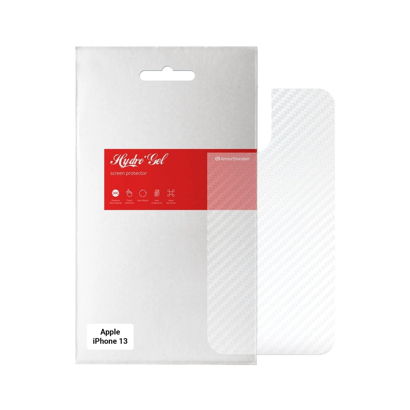 Пленка защитная Armorstandart back side Apple iPhone 13 Carbone Transparent (ARM61068) (UA)