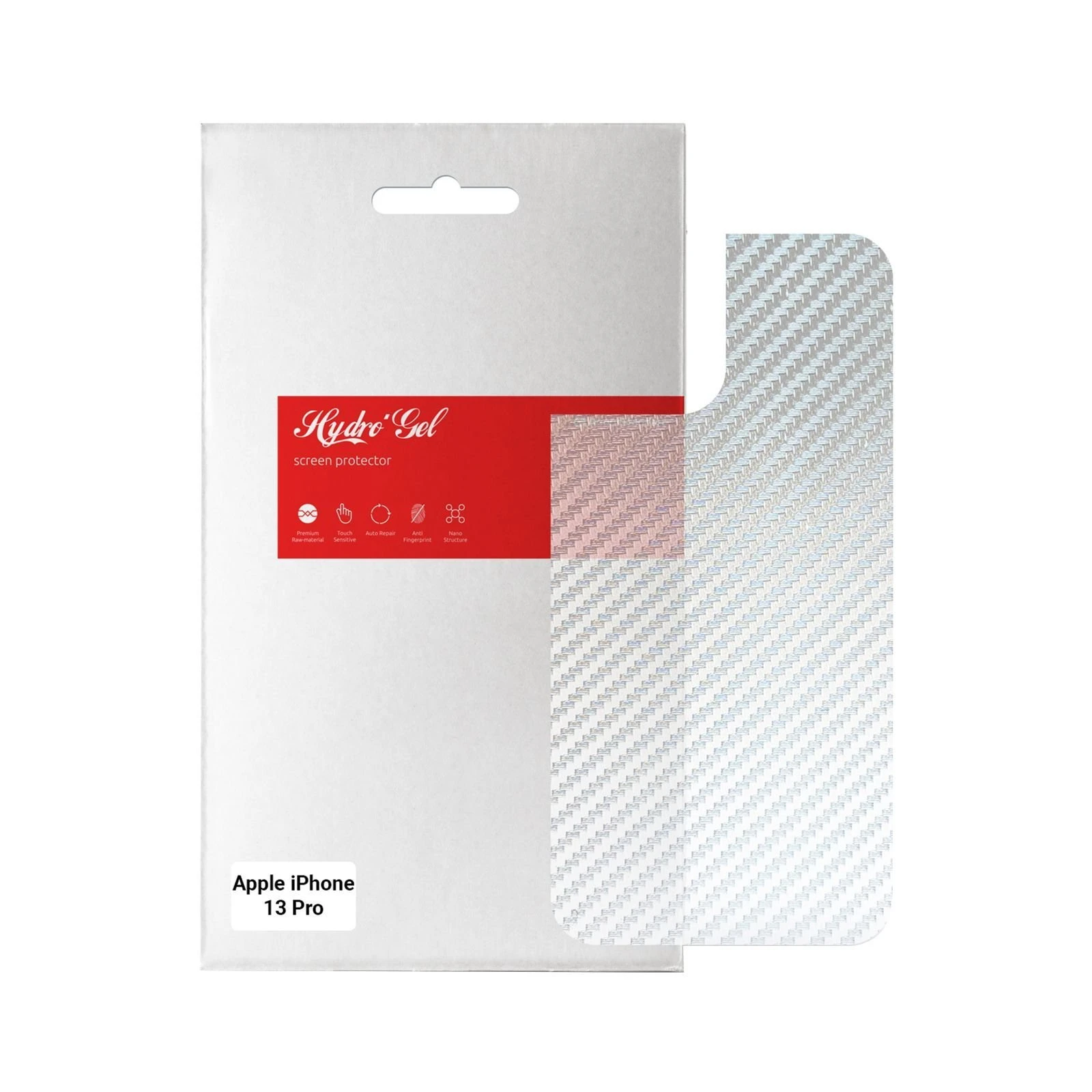 Пленка защитная Armorstandart back side Apple iPhone 13 Pro Carbone Silver (ARM61063) (UA)
