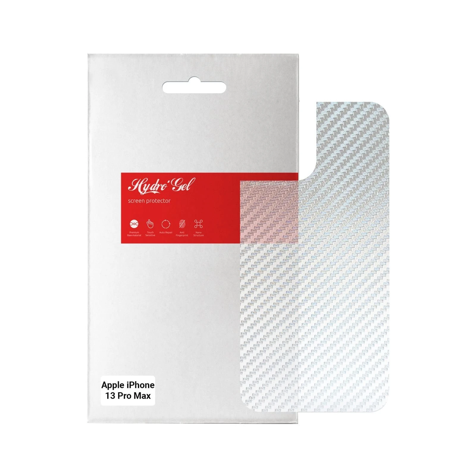 Пленка защитная Armorstandart back side Apple iPhone 13 Pro Max Carbone Silver (ARM61065) (UA)