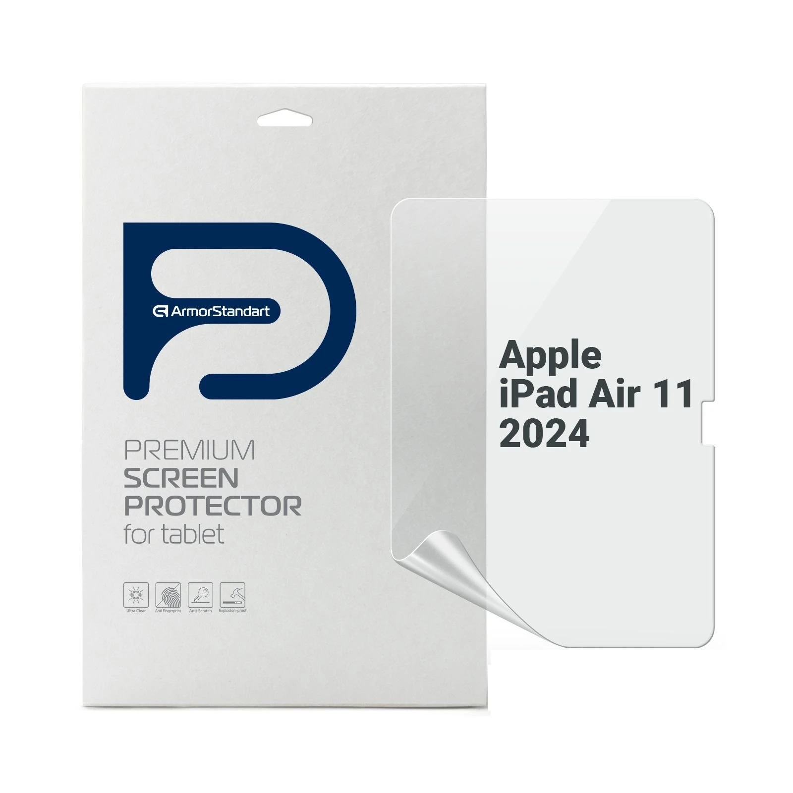 Плівка захисна Armorstandart Matte Apple iPad Air 11 2024 (ARM74648) (UA)
