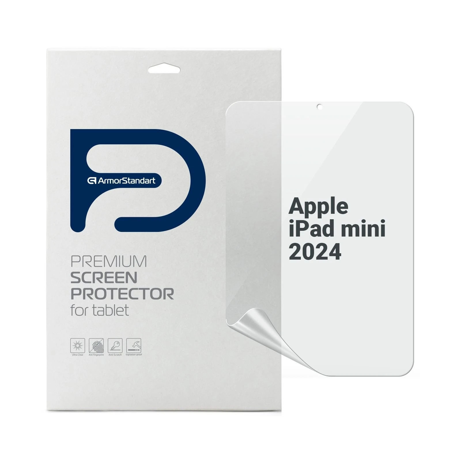 Плівка захисна Armorstandart Matte Apple iPad mini 2024 (ARM76345) (UA)