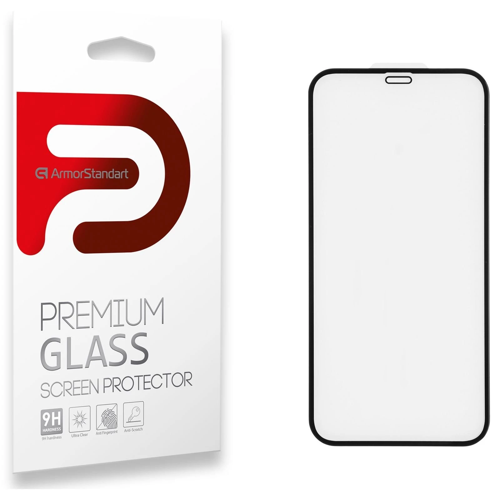 Стекло защитное Armorstandart Premium 3D для Apple iPhone 12 Mini (ARM57409) (UA)