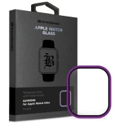 Стекло защитное Armorstandart Supreme BI Metal Frame Apple Watch Ultra 49 mm Purple (ARM78301) (UA)