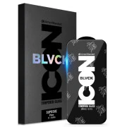 Стекло защитное Armorstandart Supreme Black Icon Apple iPhone 17 / 16 Pro (ARM86399) (UA)