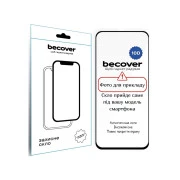 Стекло защитное BeCover 10D Apple iPhone 17 Pro Black (714074) (UA)