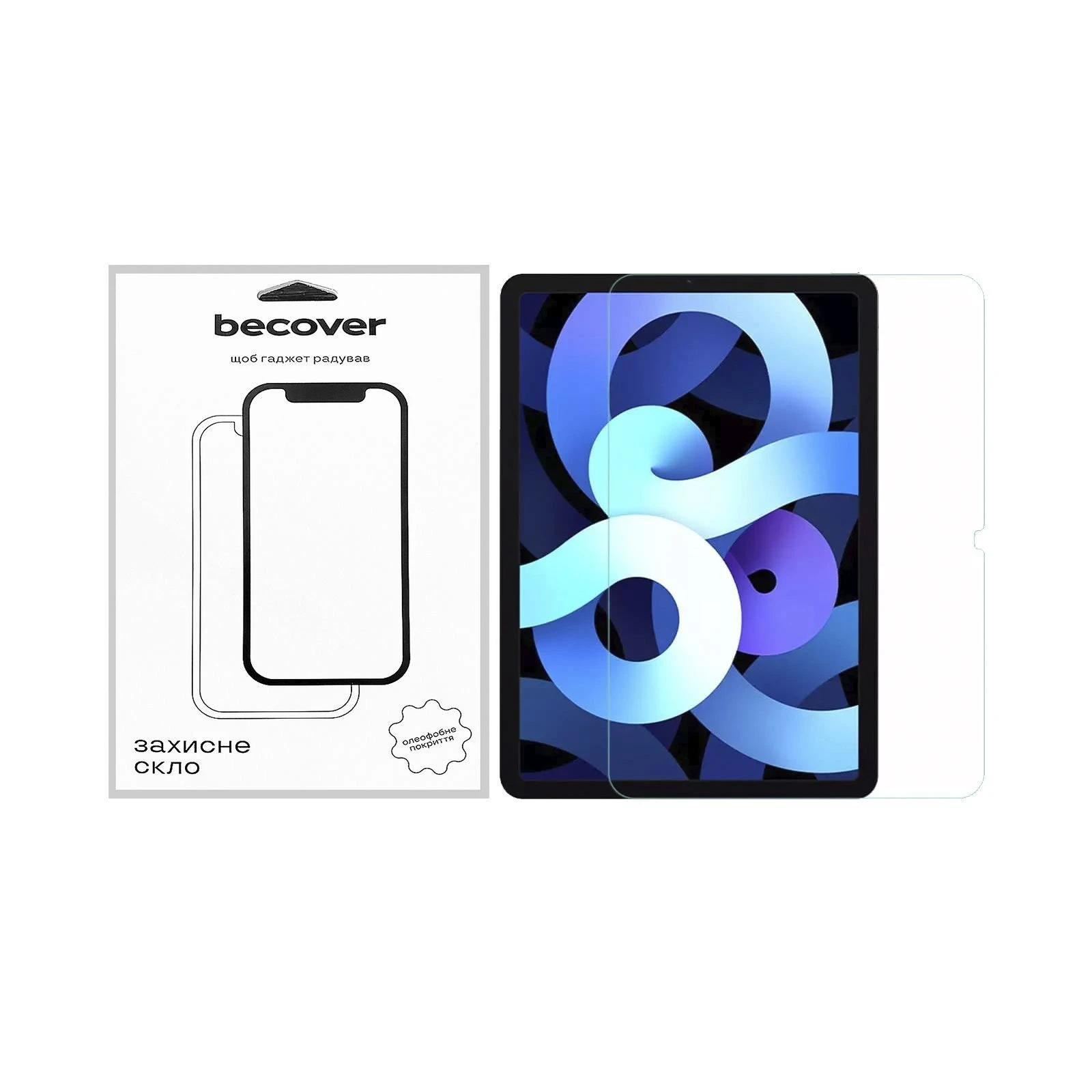 Захисне скло BeCover Apple iPad Air 11 M2/M3 (2024/2025) (711671) (UA)