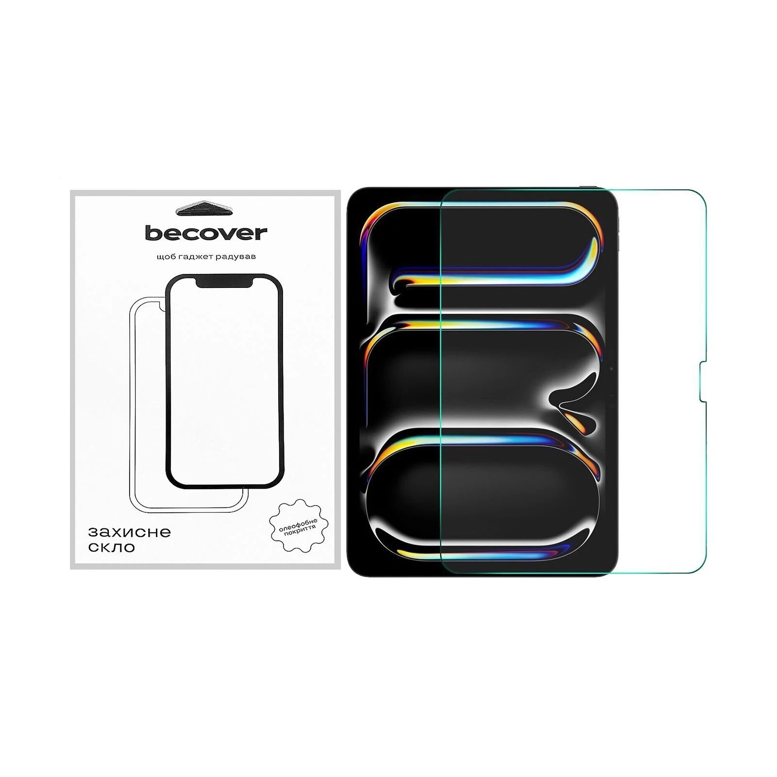 Стекло защитное BeCover Apple iPad Pro 13 M4 2024 (711674) (UA)