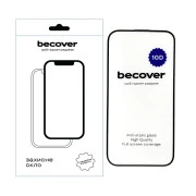 Стекло защитное BeCover Apple iPhone 15 10D Black (711329) (UA)