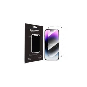Стекло защитное BeCover Apple iPhone 15 Pro Black (710593) (UA)