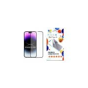 Стекло защитное Drobak Apple iPhone 14 Pro Black Frame A+ (505056) (UA)