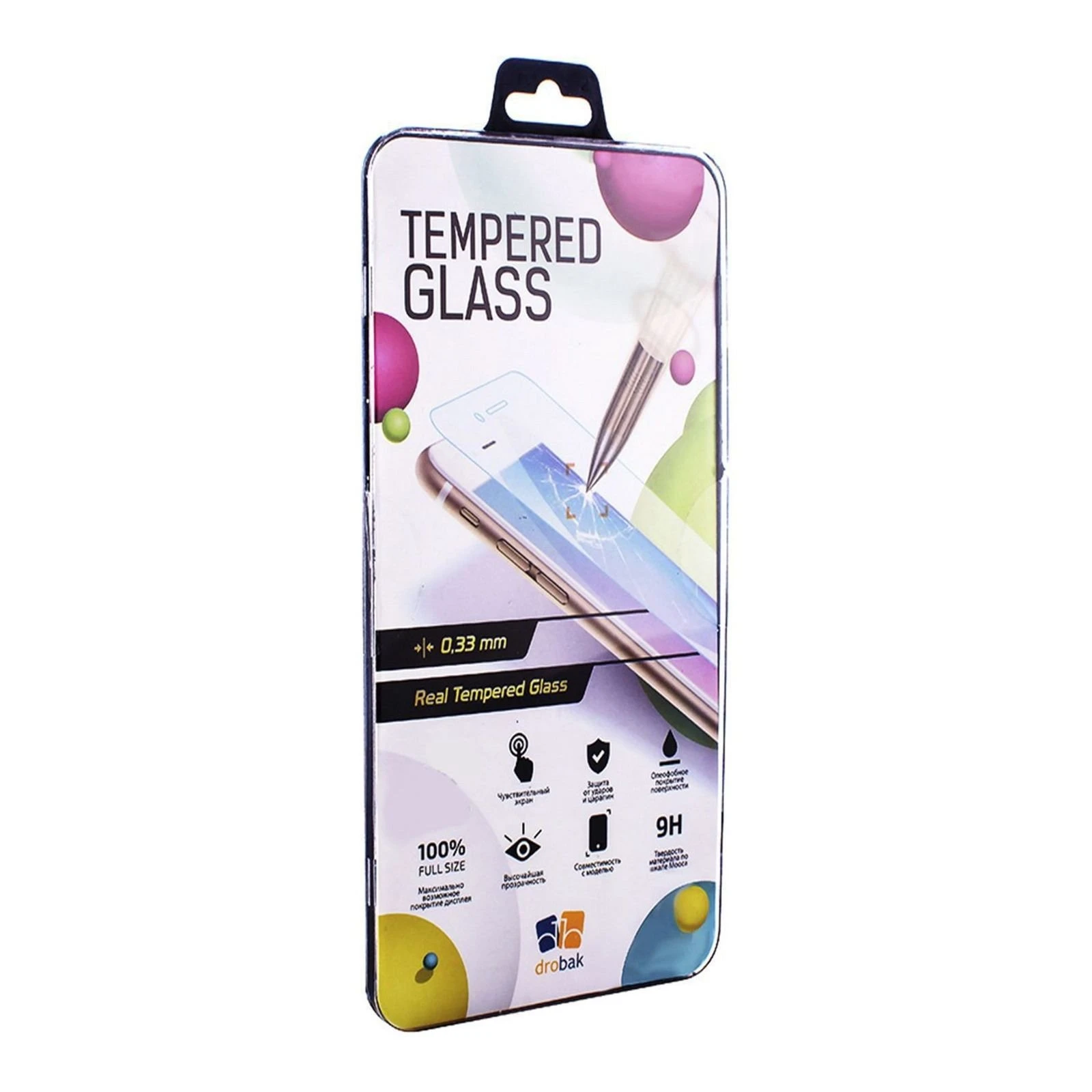 Стекло защитное Drobak back panel Apple iPhone 12 pro max (232337) (UA)