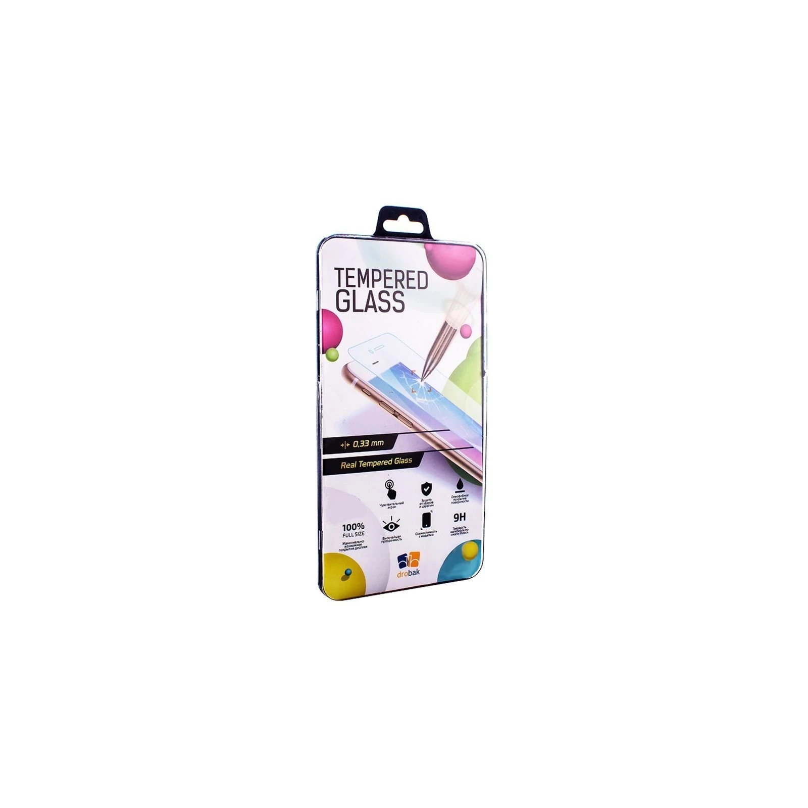 Стекло защитное Drobak Matte Ceramics Anty Spy Apple iPhone 13 Pro Max (606062) (UA)