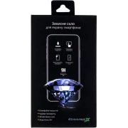 Стекло защитное Grand-X Apple iPhone 14 Pro Max 9D black (AIP14PRM9D) (UA)