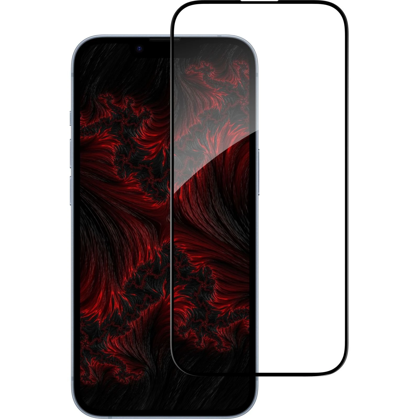 Стекло защитное Intaleo Full Glue Apple iPhone 14 (1283126542077) (UA)
