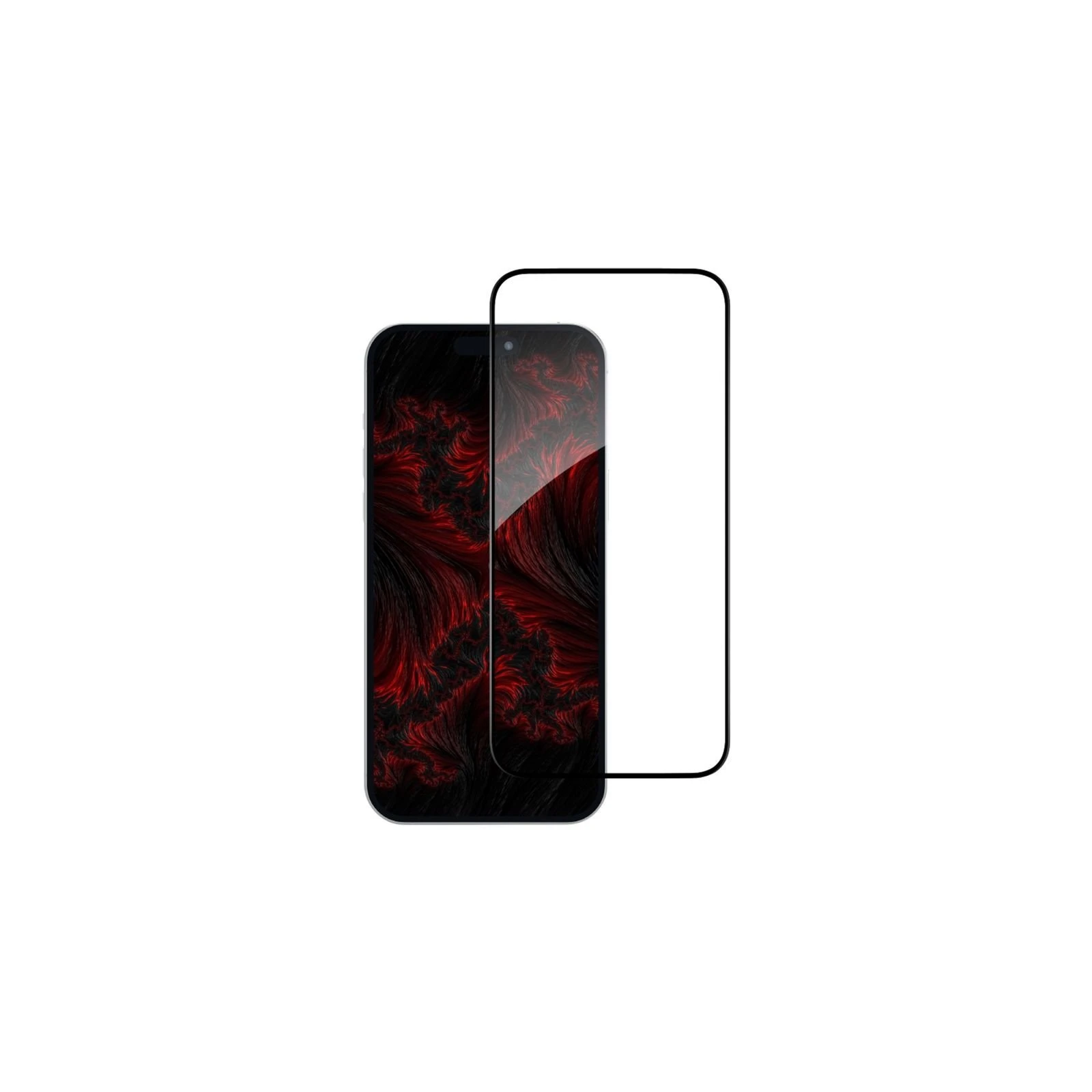 Стекло защитное Intaleo Full Glue Apple iPhone 15 (1283126575242) (UA)