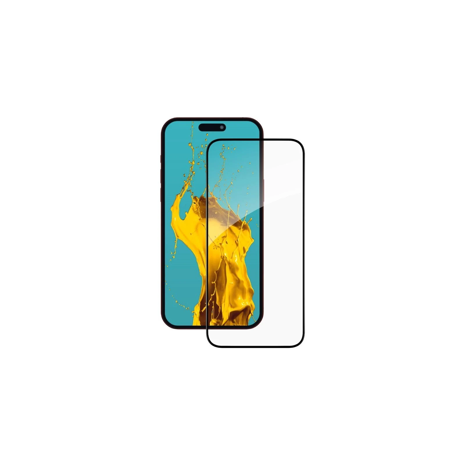 Стекло защитное Piko Full Glue Apple iPhone 15 Pro (1283126575464) (UA)
