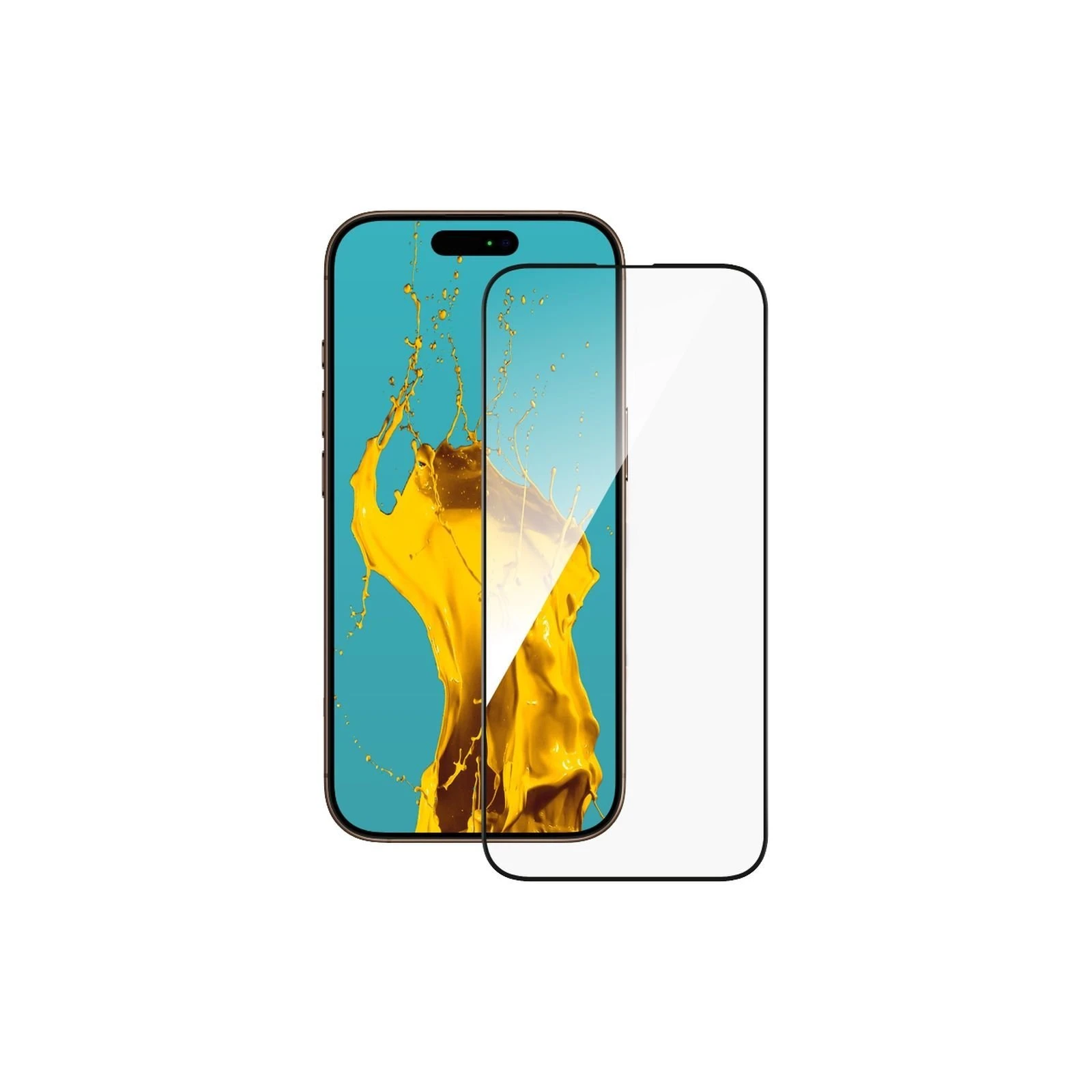 Стекло защитное Piko Full Glue Apple iPhone 16 Pro Max Black (1283126593413) (UA)