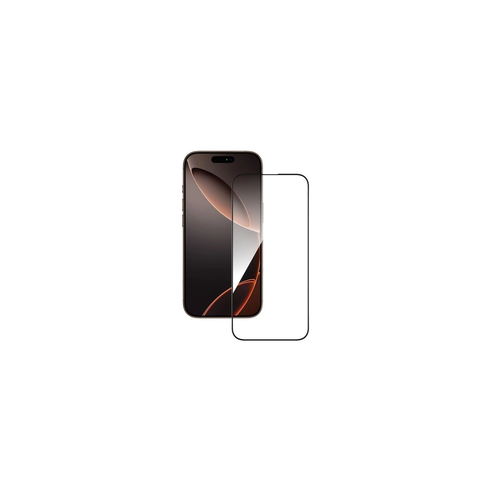 Стекло защитное PowerPlant Full screen APPLE iPhone 16 Pro Max (GL604453) (UA)