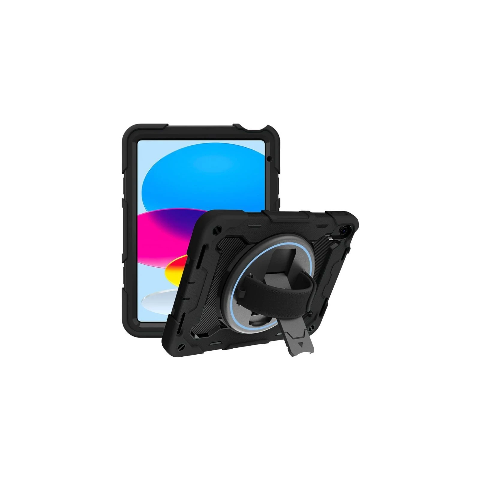 Чехол для планшета BeCover Horizontal handle Apple iPad 10.9 2022/24/11 2025 Black (712151) (UA)