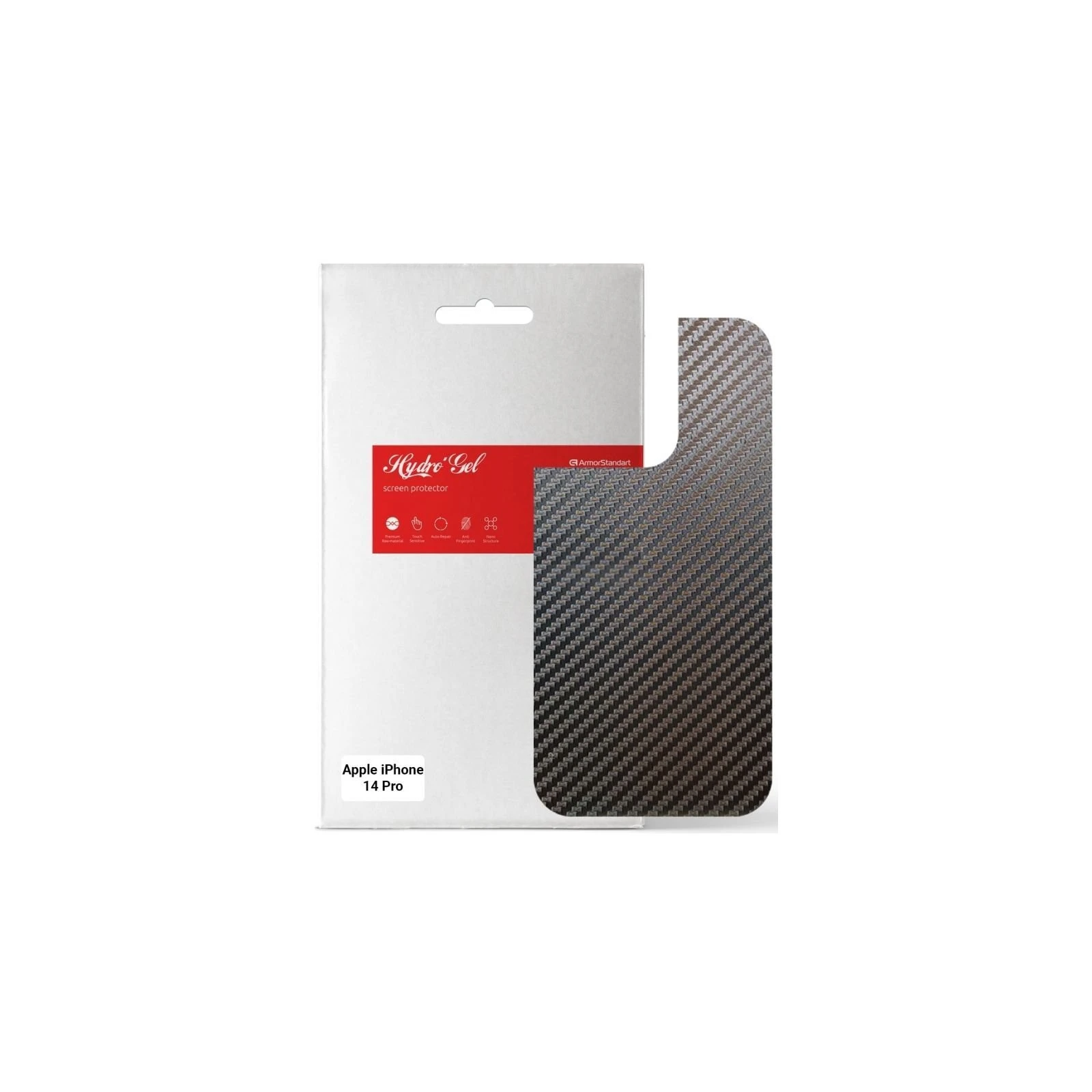 Плівка захисна Armorstandart back panel Apple iPhone 14 Pro Carbone (ARM64961) (UA)