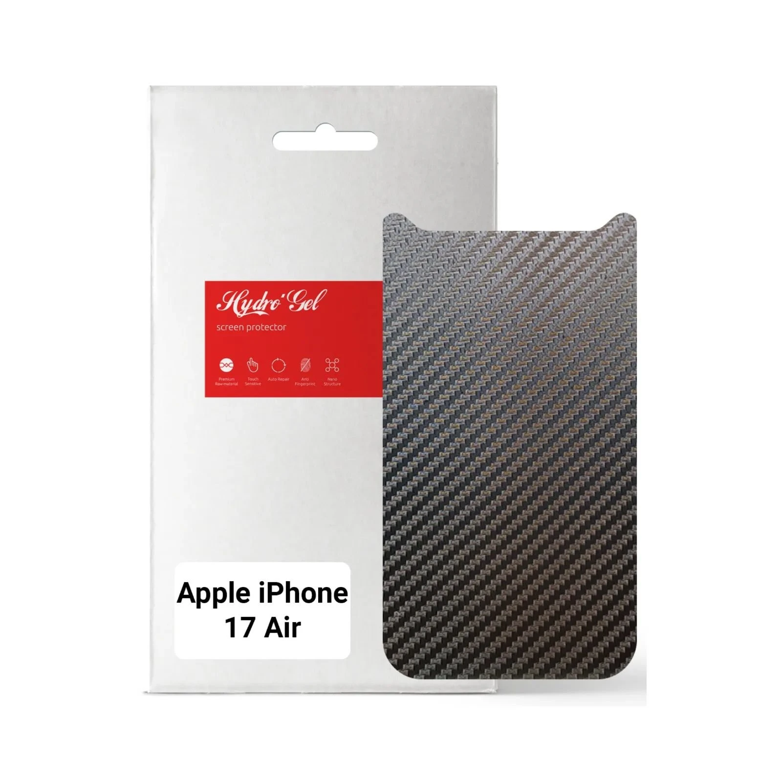 Плівка захисна Armorstandart Back panel Carbone Apple iPhone 17 Air (ARM86203) (UA)